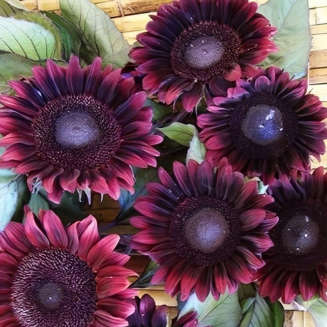 Hovedbilde Solsikke 'ProCut® Red' - Helianthus annuus