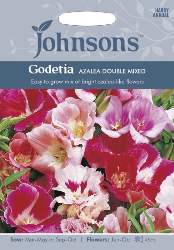 Atlasblomst 'Azalea Double Mixed' - Clarkia amoena