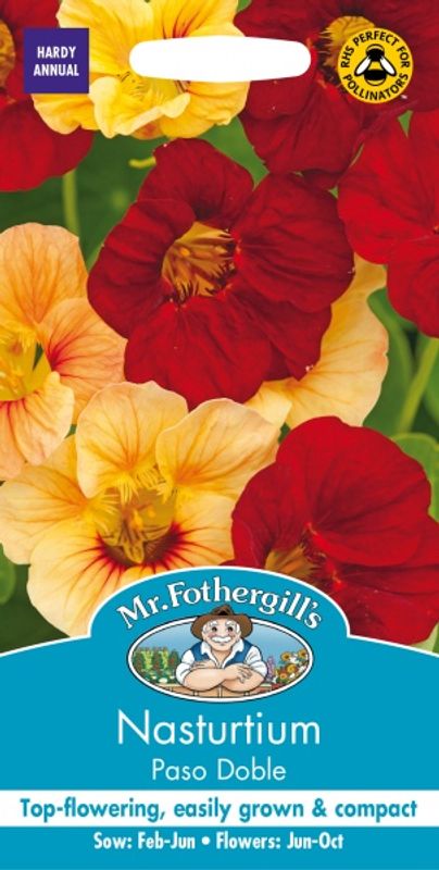 Blomkarse 'Paso Doble', lav - Tropaeolum majus