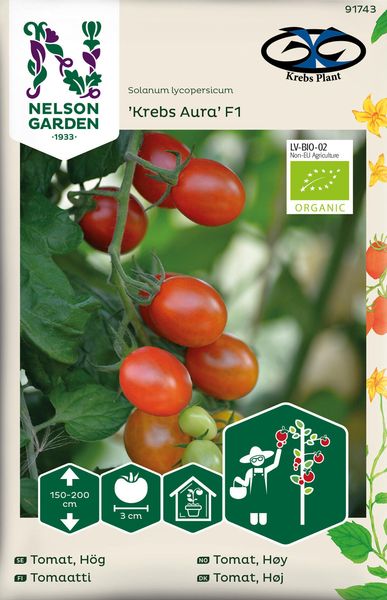 Hovedbilde Drivhustomat 'Krebs Aura' F1 - Lycopersicon