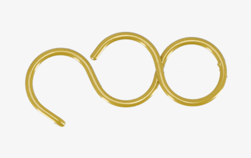 Orkidestøtte - Sirkler - Gull