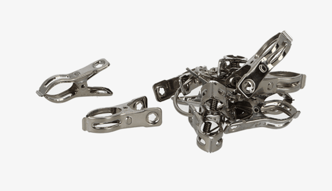 Hovedbilde Planteklips i metall - 12pk 